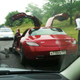 Illustration for article titled First Mercedes-Benz SLS AMG Crash In Russia